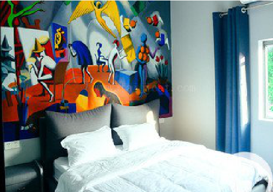  靖江对于酒店的墙体彩绘而言更注重哪些方面？