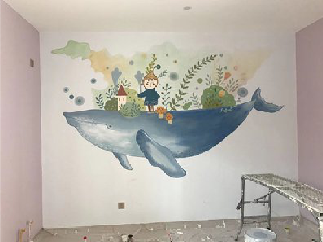  靖江手绘墙的特点及优势。